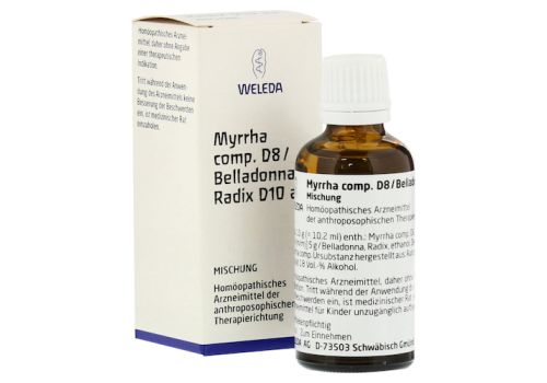 MYRRHA comp.D 8/Belladonna Radix D 10 aa Mischung – PZN 02839706 (PZN 02839706)