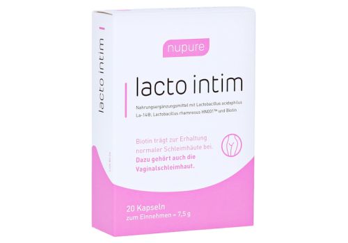 LACTO INTIM oral Probiotikum bei bakt.Vaginose – PZN 16872328 (PZN 16872328)