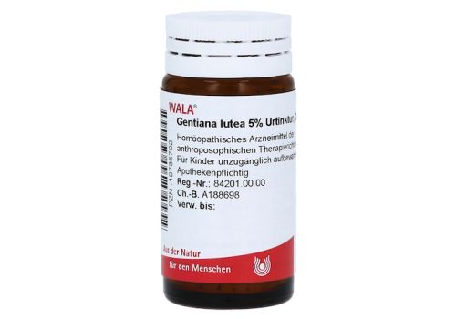 GENTIANA LUTEA 5% Urtinktur Globuli velati – PZN 10735702 (PZN 10735702)