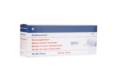 KURZZUGBINDE Cottonelast 6 cmx5 m – PZN 01601167 (PZN 01601167)