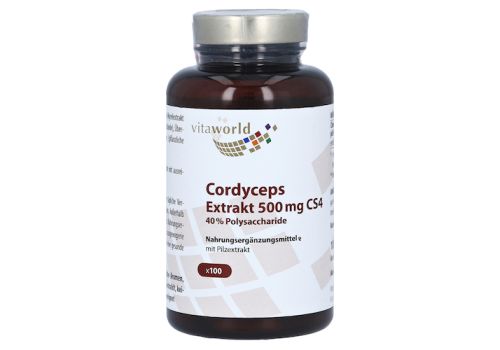 CORDYCEPS EXTRAKT 500 mg CS4 40% Polysacchar.Kaps. – PZN 11219090 (PZN 11219090)