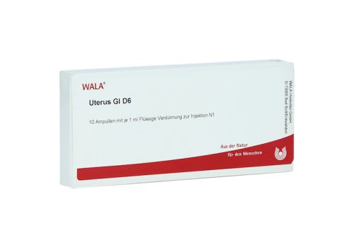 UTERUS GL D 6 Ampullen – PZN 03789324 (PZN 03789324)