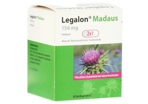 Legalon Madaus 156mg – PZN 11548178 (PZN 11548178)