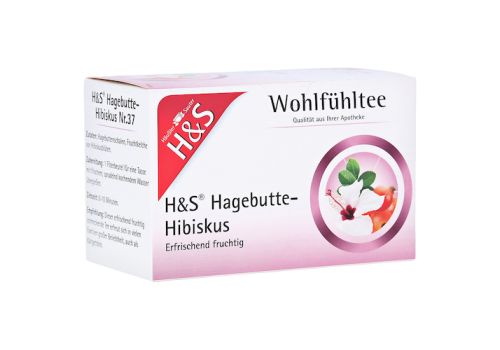H&S Hagebutte mit Hibiskus Filterbeutel – PZN 06464976 (PZN 06464976)