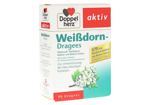 Doppelherz Weißdorn Dragees – PZN 01975318 (PZN 01975318)