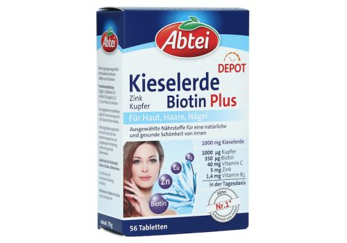 Abtei Kieselerde Plus Biotin Depot Tabletten – PZN 07724528 (PZN 07724528)