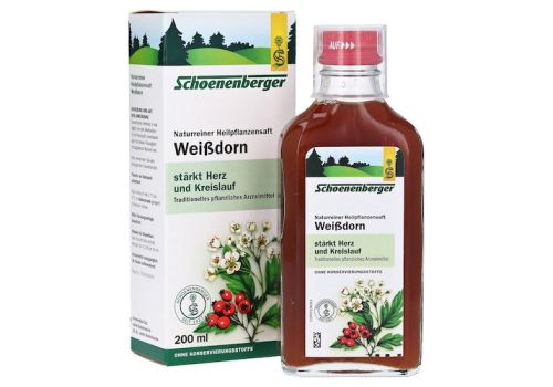 Weißdorn naturreiner Heilpflanzensaft Schoenenberger – PZN 00692386 (PZN 00692386)