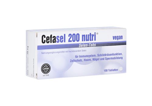 Cefasel 200 Nutri Selen Tabs – PZN 02330807 (PZN 02330807)