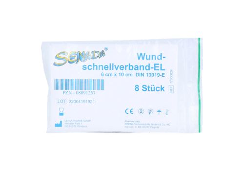 Senada Wundschnellverband 6x10 cm – PZN 08891257 (PZN 08891257)