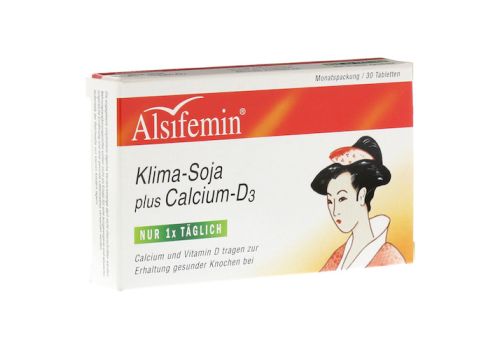 ALSIFEMIN Klima-Soja plus Calcium D3 Tabletten – PZN 01698356 (PZN 01698356)