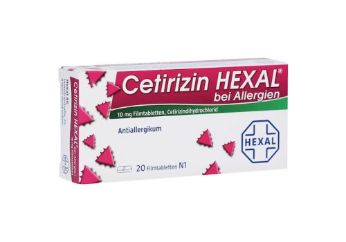 Cetirizin HEXAL bei Allergien – PZN 01830152 (PZN 01830152)