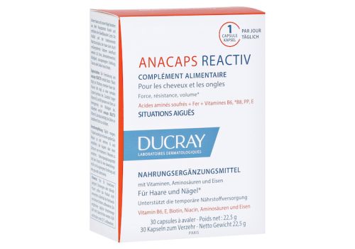 Ducray Anacaps Reactiv Kapseln – PZN 13348621 (PZN 13348621)