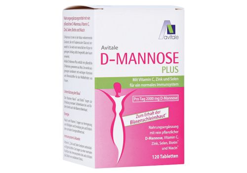 D-MANNOSE PLUS 2000 mg Tabl.m.Vit.u.Mineralstof. – PZN 15743830 (PZN 15743830)