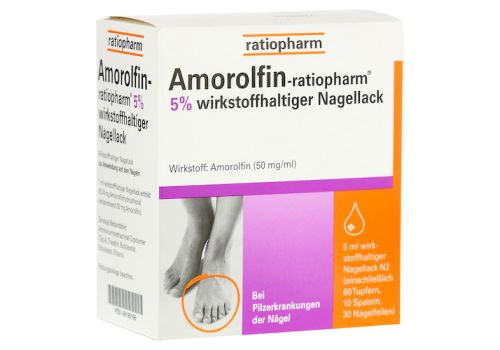 Amorolfin-ratiopharm 5% – PZN 09199196 (PZN 09199196)