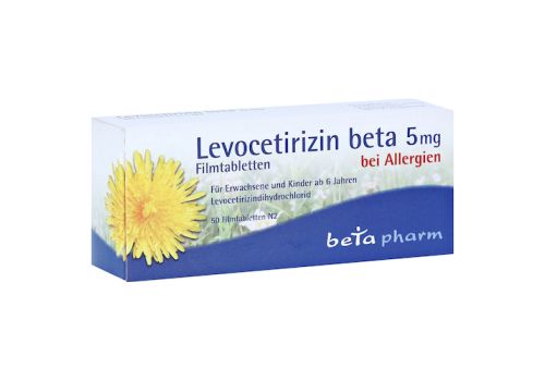 Levocetirizin beta 5mg – PZN 16006252 (PZN 16006252)