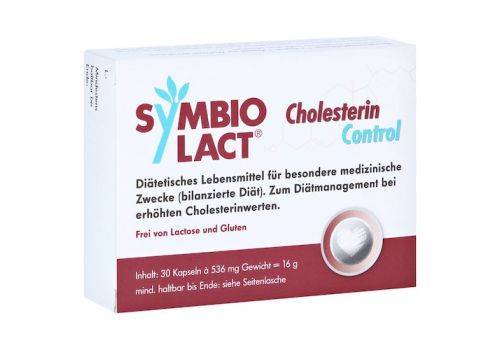 Symbiolact Cholesterin Control Kapseln – PZN 13360065 (PZN 13360065)