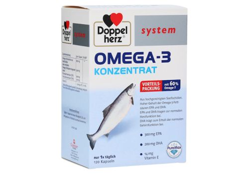 Doppelherz system Omega-3 Konzentrat – PZN 07625016 (PZN 07625016)
