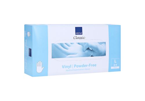 VINYL Handschuhe puderfrei large – PZN 01412905 (PZN 01412905)