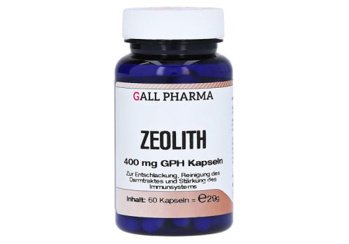 ZEOLITH 400 mg GPH Kapseln – PZN 08429932 (PZN 08429932)
