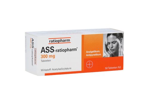 ASS-ratiopharm 300mg – PZN 03358305 (PZN 03358305)