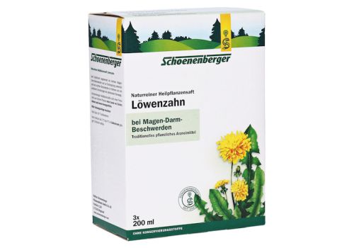 LÖWENZAHN SAFT Schoenenberger Heilpflanz.Säfte – PZN 00700051 (PZN 00700051)