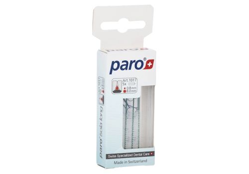 PARO Isola Zwischenraumbürste 8 mm mi.groß grün – PZN 07620786 (PZN 07620786)