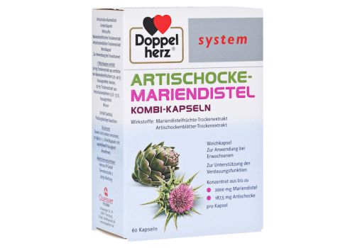 DOPPELHERZ Artischocke-Mariendistel system Weichk. – PZN 13906297 (PZN 13906297)