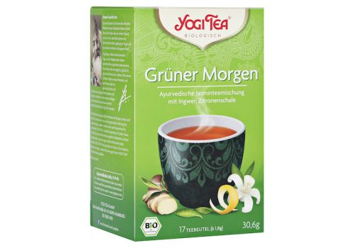 YOGI TEA Grüner Morgen Bio Filterbeutel – PZN 09688133 (PZN 09688133)