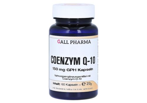 COENZYM Q10 150 mg GPH Kapseln – PZN 02683150 (PZN 02683150)