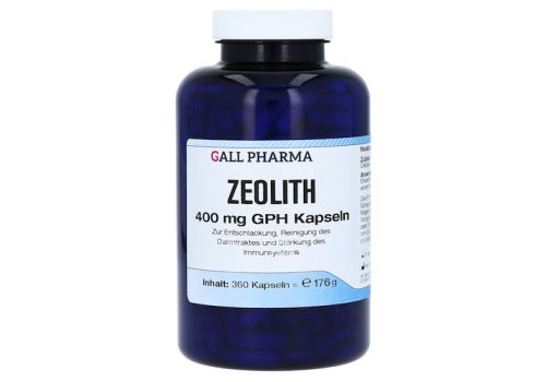 ZEOLITH 400 mg GPH Kapseln – PZN 08429978 (PZN 08429978)