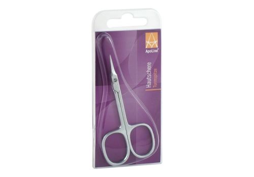APOLINE Hautschere 9 cm Turmspitze verchromt – PZN 00149475 (PZN 00149475)