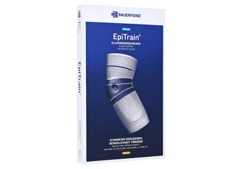 EPITRAIN AKTIV Gelenkbandage Gr.0 titan – PZN 01286292 (PZN 01286292)