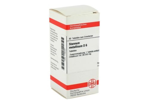 STANNUM METALLICUM D 6 Tabletten – PZN 01786497 (PZN 01786497)