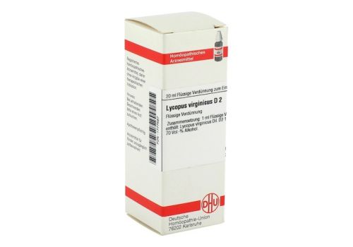 LYCOPUS VIRGINICUS D 2 Dilution – PZN 01777587 (PZN 01777587)