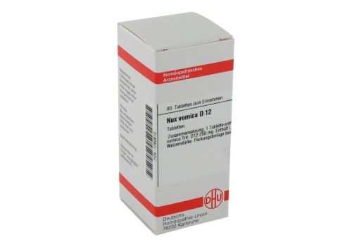 NUX VOMICA D 12 Tabletten – PZN 01780810 (PZN 01780810)