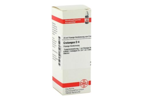 CRATAEGUS D 4 Dilution – PZN 01767873 (PZN 01767873)