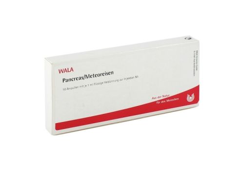 PANCREAS/METEOREISEN Ampullen – PZN 02086299 (PZN 02086299)