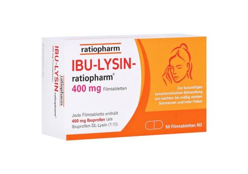 IBU-LYSIN-ratiopharm 400mg – PZN 16197884 (PZN 16197884)