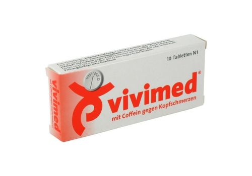 Vivimed mit Coffein gegen Kopfschmerzen – PZN 00410318 (PZN 00410318)