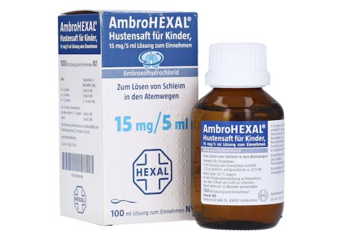AmbroHEXAL Hustensaft für Kinder 15mg/5ml – PZN 03692346 (PZN 03692346)