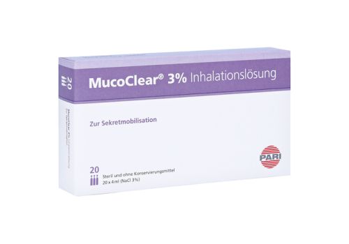 Mucoclear 3% NaCl Inhalationslösung – PZN 05737219 (PZN 05737219)