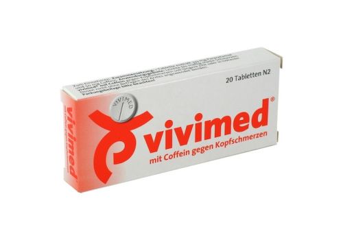 Vivimed mit Coffein gegen Kopfschmerzen – PZN 00410324 (PZN 00410324)