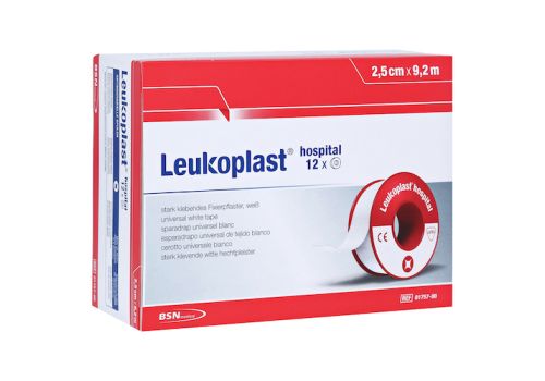 LEUKOPLAST Hospital 2,5 cmx9,2 m – PZN 04593540 (PZN 04593540)