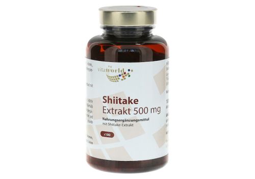SHIITAKE EXTRAKT 500 mg Kapseln – PZN 07518125 (PZN 07518125)