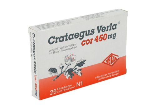 Crataegus Verla cor 450mg – PZN 01352416 (PZN 01352416)