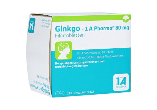 Ginkgo-1A Pharma 80mg – PZN 13856895 (PZN 13856895)