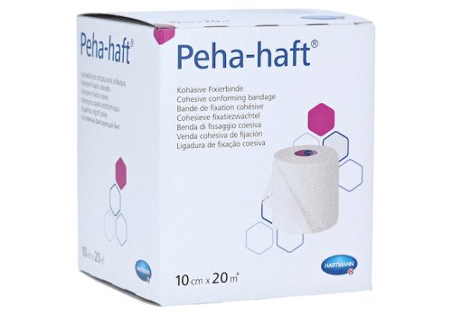 Peha-haft Fixierbinde latexfrei 10 cmx20 m – PZN 03544338 (PZN 03544338)
