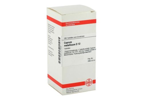CUPRUM METALLICUM D 12 Tabletten – PZN 02127928 (PZN 02127928)