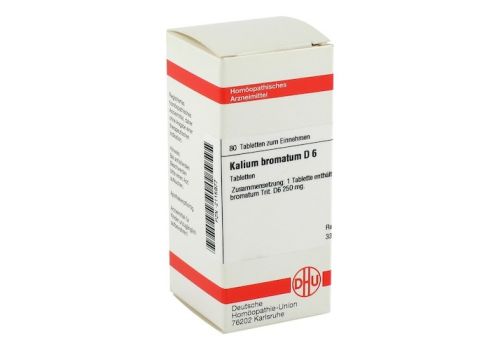 KALIUM BROMATUM D 6 Tabletten – PZN 02115977 (PZN 02115977)