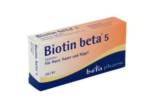 Biotin beta 5 – PZN 01841919 (PZN 01841919)